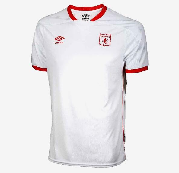 2021/22 América de Cali Away White Soccer Jersey Shirt